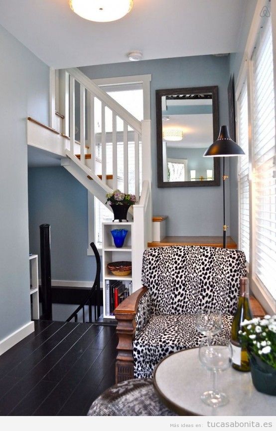 Decoración de casa con paredes y muebles color azul serenidad | Tu casa