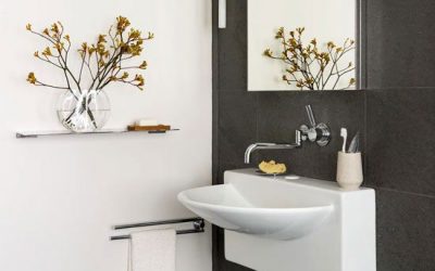 Ideas para decorar cuartos de baño y lavabos pequeños