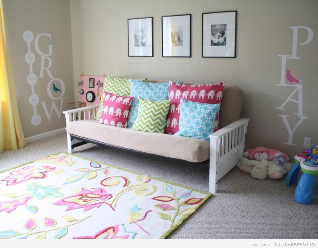 Ideas decoración habitación bebés y niños