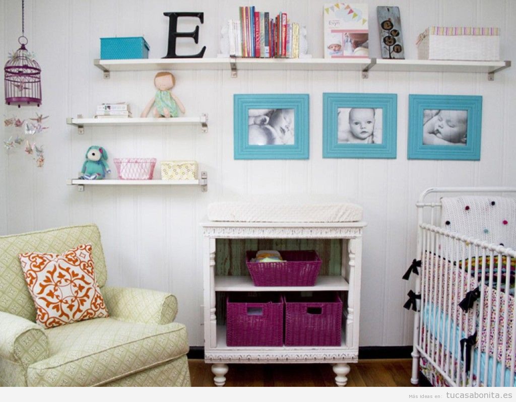 Ideas low cost para decorar habitación niños y bebés 7