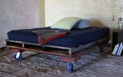 10 camas de matrimonio hechas con palets