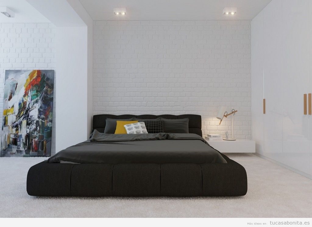 Ideas decoración dormitorio minimalista