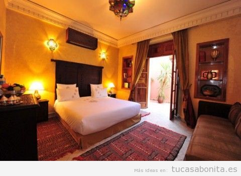 Ideas para decorar dormitorio estilo árabe 2