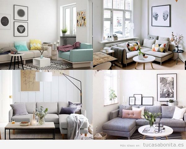 Consejos para amueblar y decorar de salas de estar pequeñas
