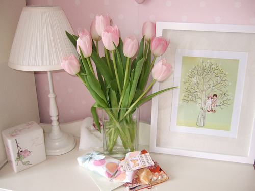 Flores más bonitas para decorar tu casa, tulipanes