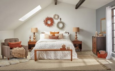 Ideas para decorar el dormitorio en otoño y hacerlo más cálido y acogedor