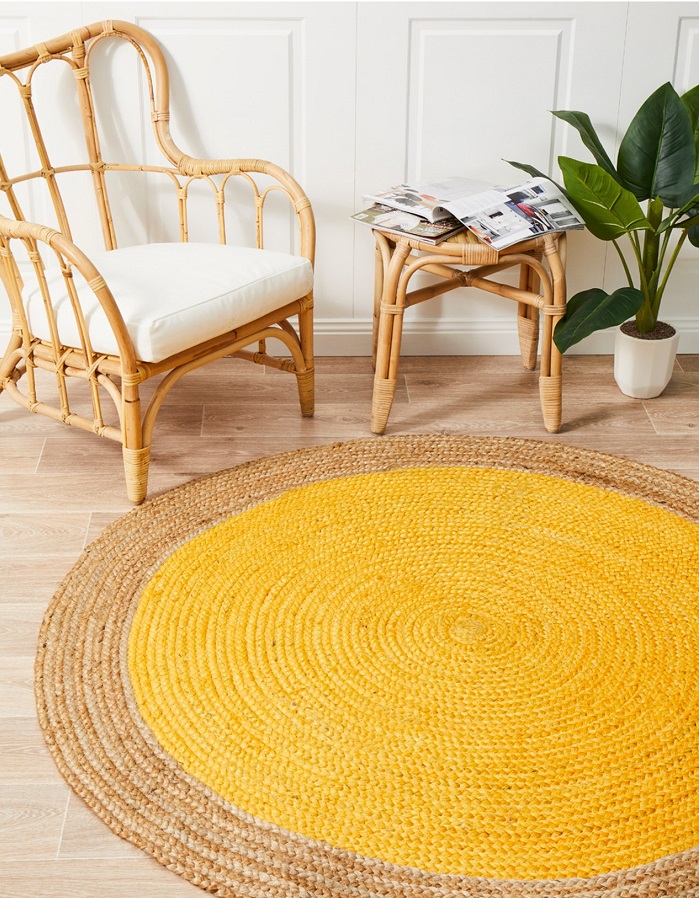 Yellow Day alfombra amarilla