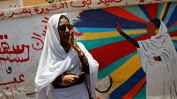 Graffiti revolución Sudán