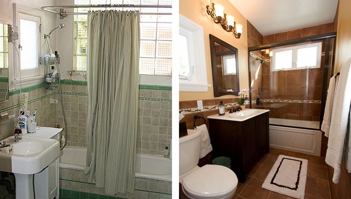 Antes y después reforma de baño 3