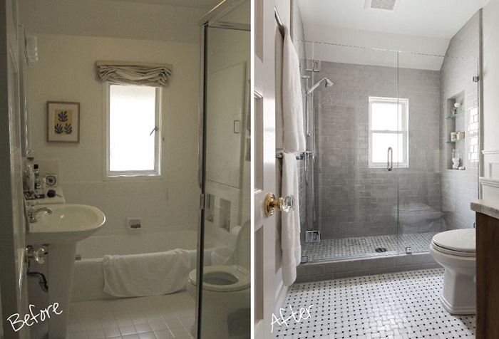 Antes y después reforma de baño 9
