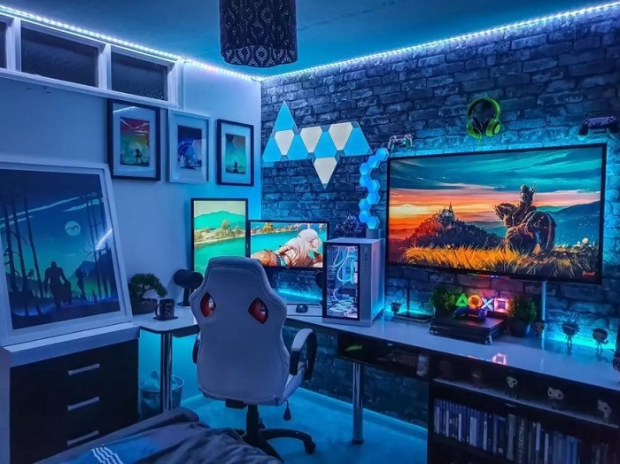 Cómo decorar tu habitación gaming y conseguir un setup perfecto