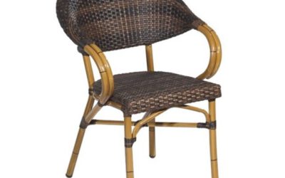 Las sillas de ratán te ayudarán a crear espacios chill out