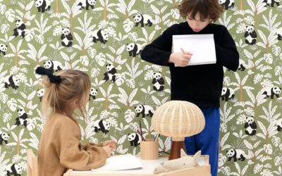 Decora tu habitación infantil con papel pintado
